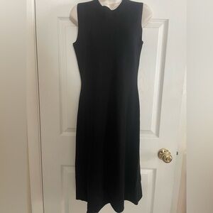 NWT Brooks Brothers Classic Fine Merino Wool  Midi Dress